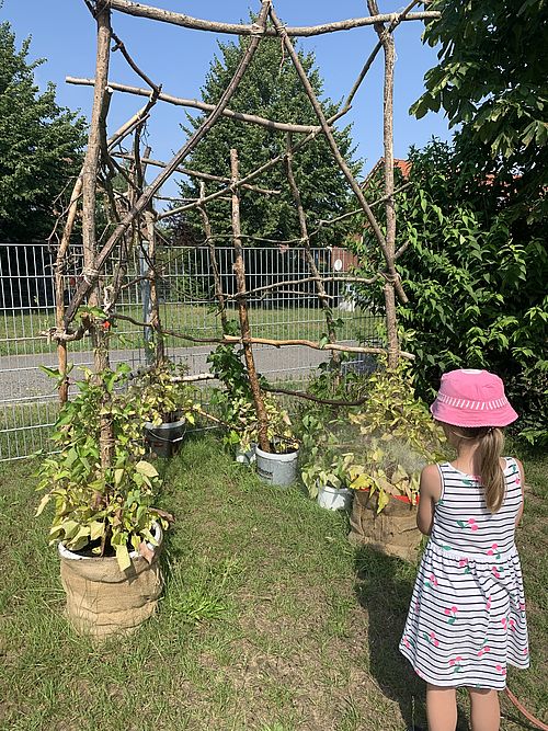 ILLeV. Kita Kinnerhuus "Ein Kinder Garten im Kindergarten"