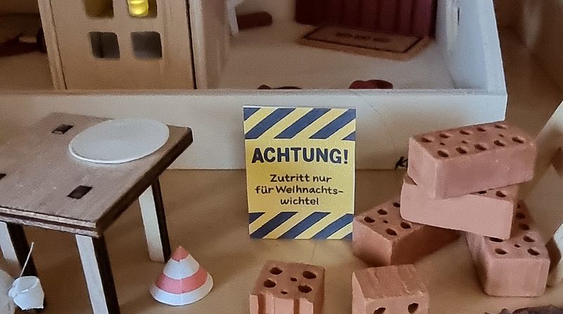 Die Wohnung des Weihnachtswichtels