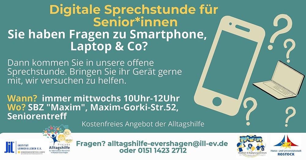 Seniorentreff SBZ digitale Sprechstunde